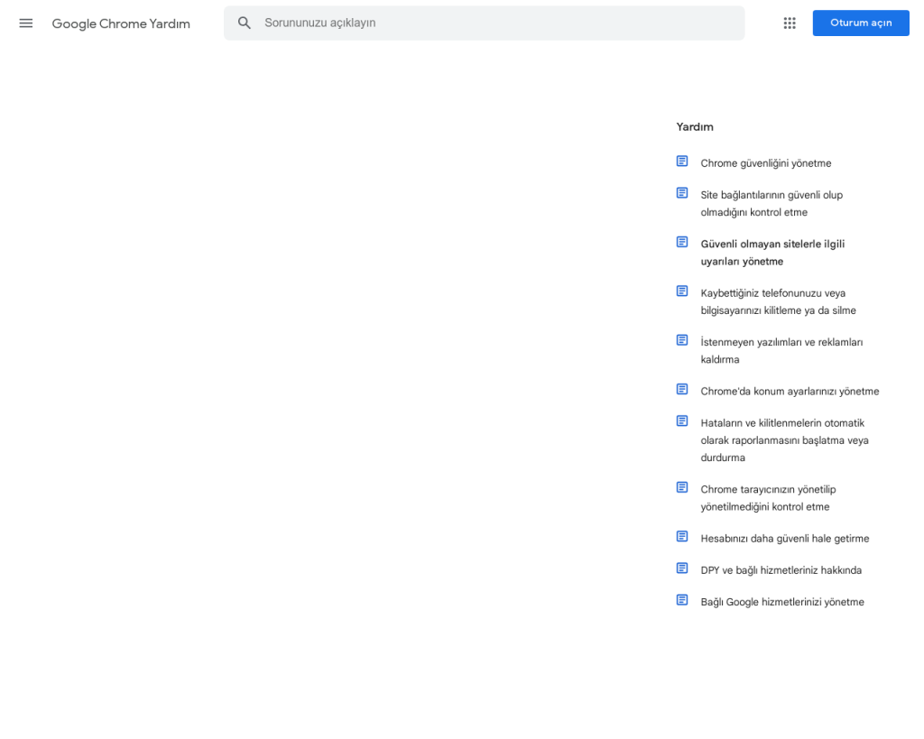 Screenshot of support.google.com