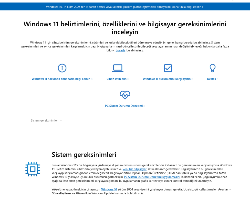 Screenshot of www.microsoft.com