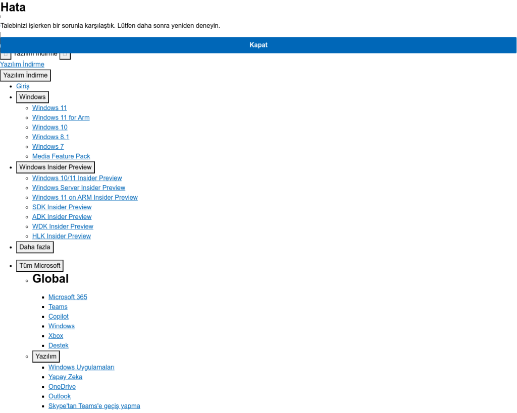 Screenshot of www.microsoft.com